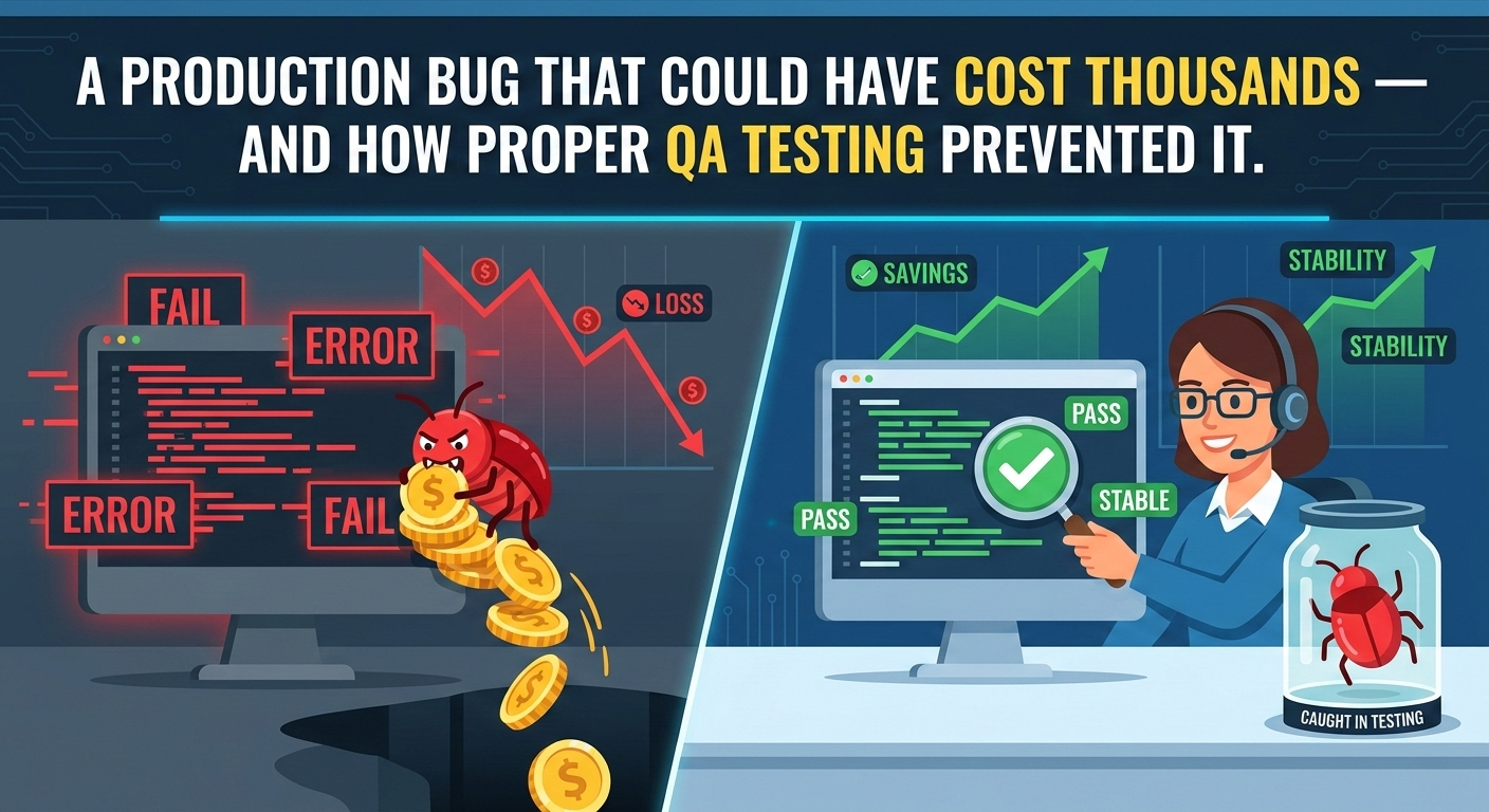 A Production Bug That Could Have Cost Thousands - And How QA Prevented It