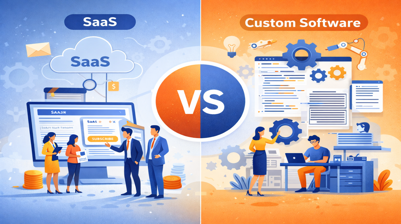 Saas Vs Custom Software