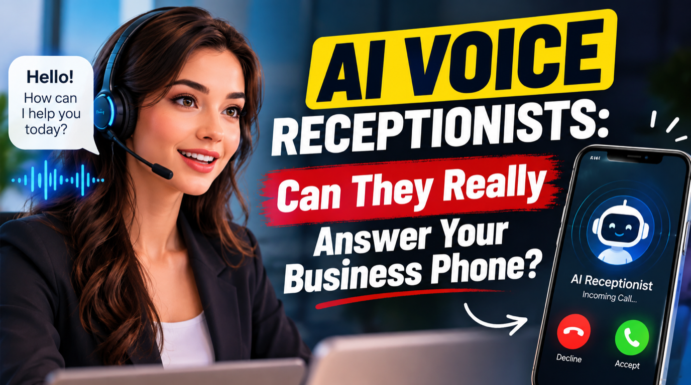 AI Voice Receptionists: Can They Really Answer Your Business Phone?