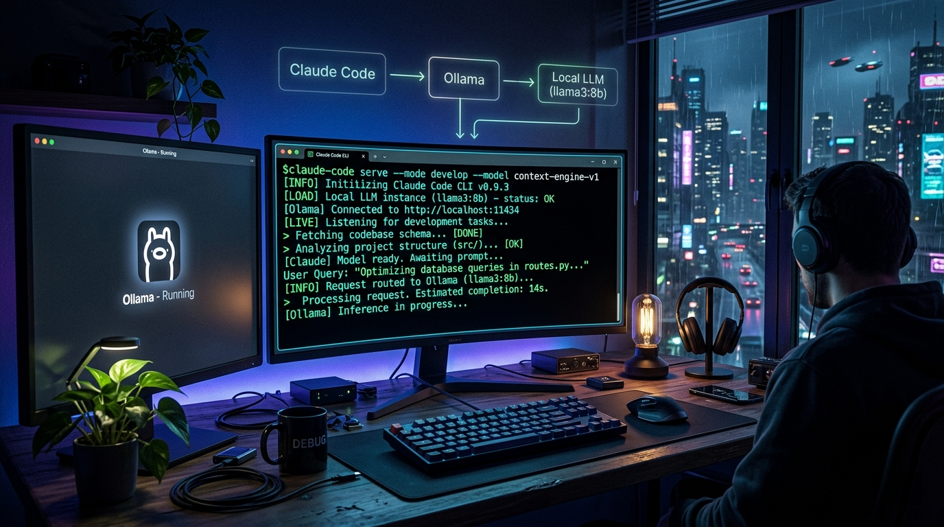 How to Run Claude Code with Ollama Locally