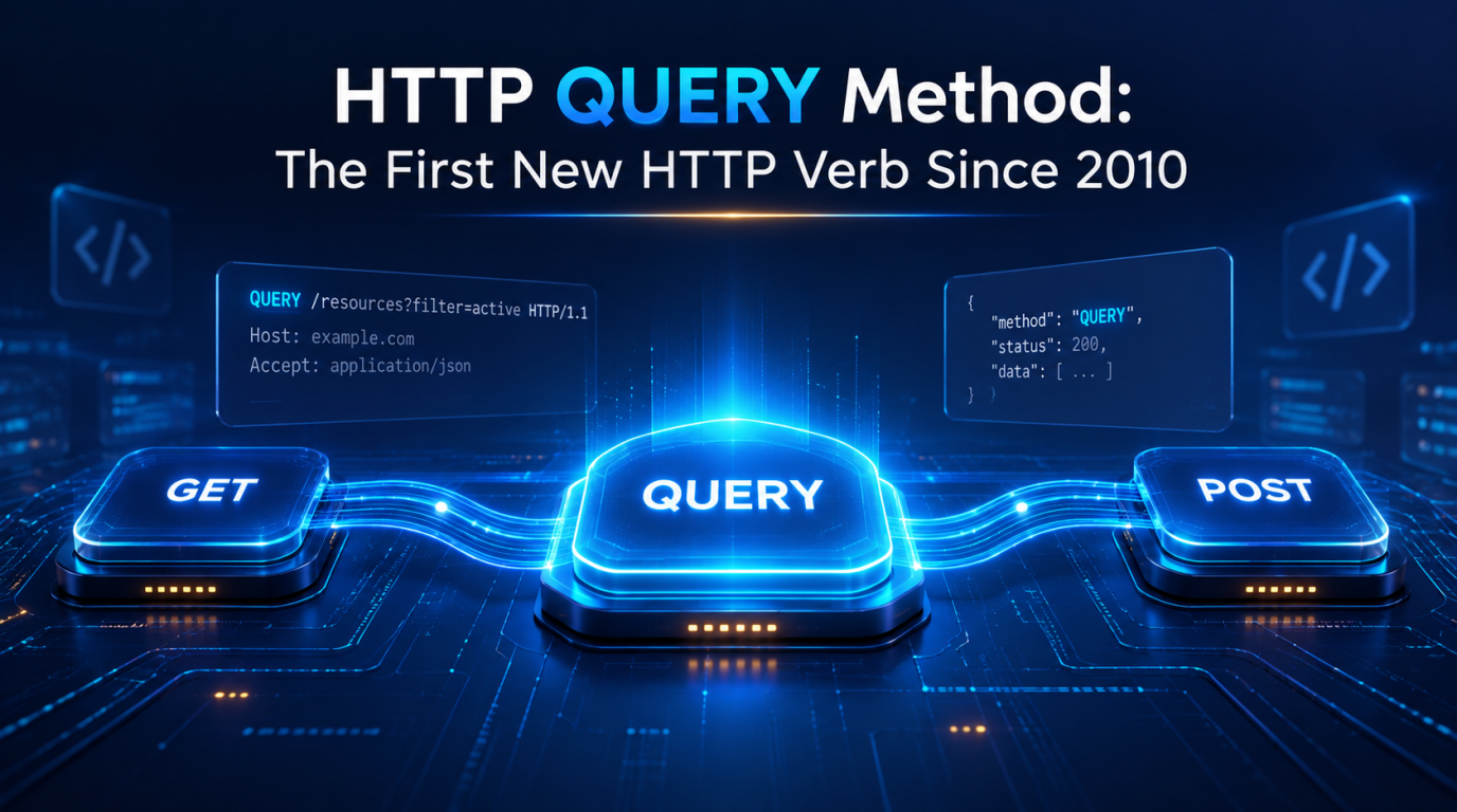 HTTP QUERY Method: The First New HTTP Verb Since 2010